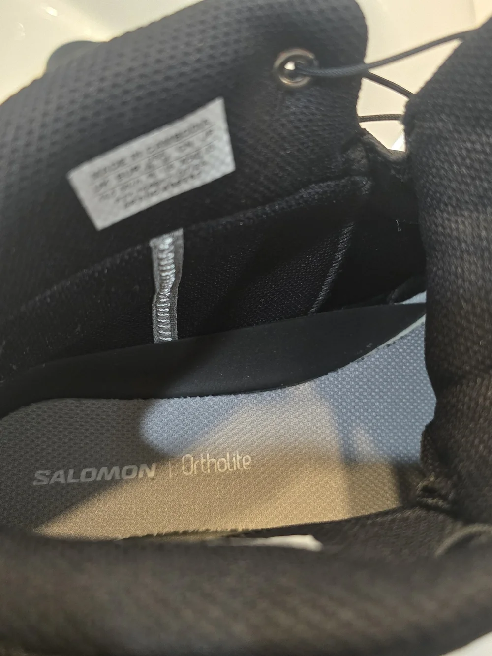 Salomon Men's Black Tactical Sneaker Boots